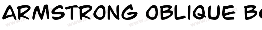 Armstrong Oblique Bo字体转换